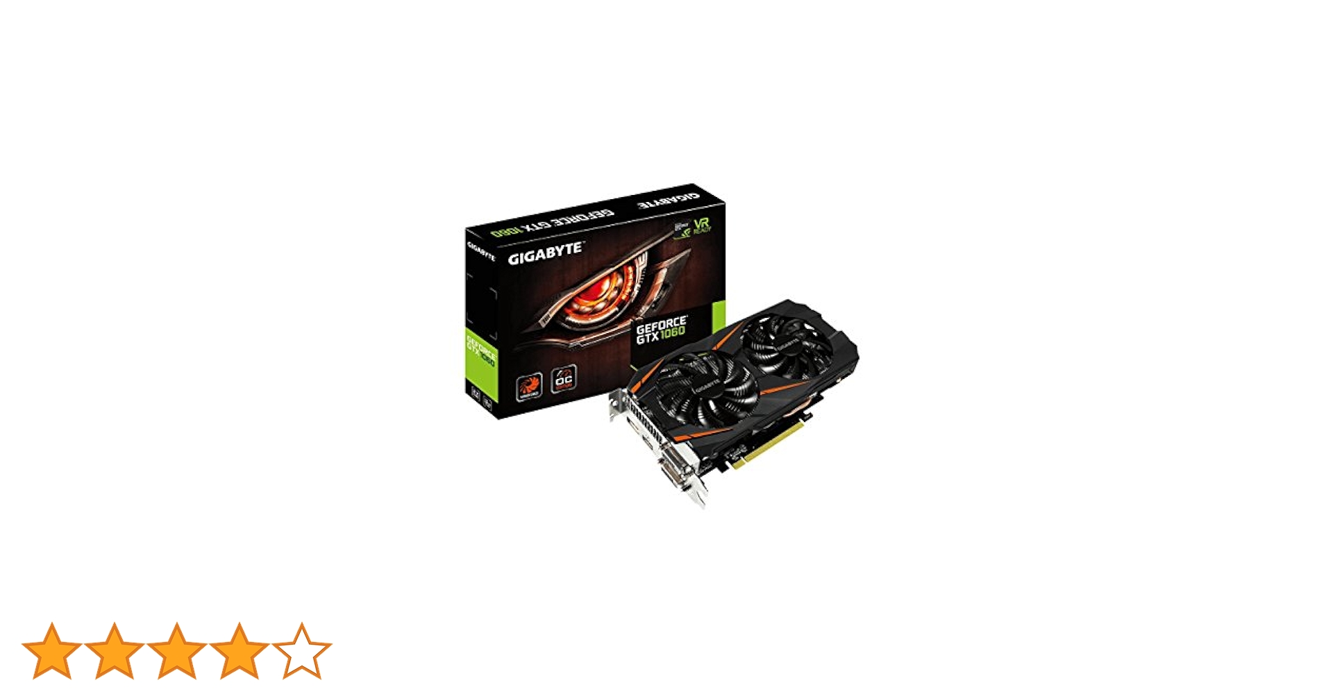 Amazon | GIGABYTE ビデオカードGEFORCE GTX 1060搭載 GV